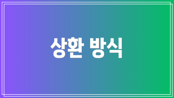 상환 방식