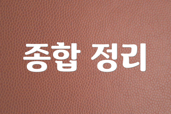 종합 정리