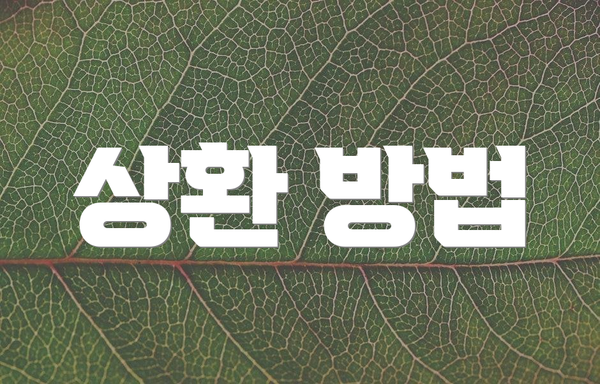 상환 방법