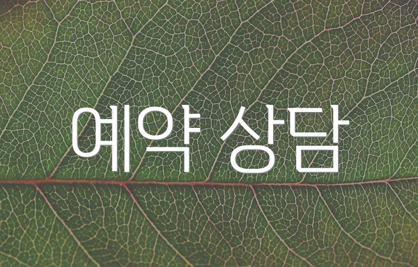 예약 상담