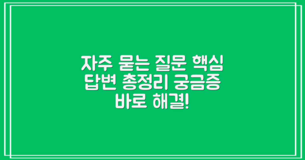 자주 묻는 질문